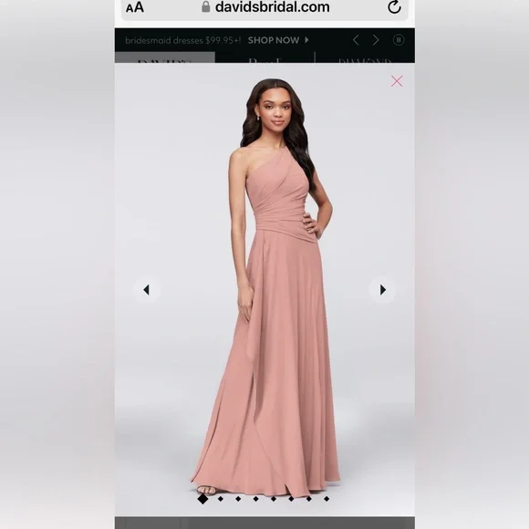 davids bridal bridesmaid dresses colors Color Alert: Raspberry Bridesmaid Dresses